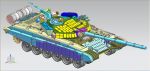 (UA72011) T-72B1 with ERA